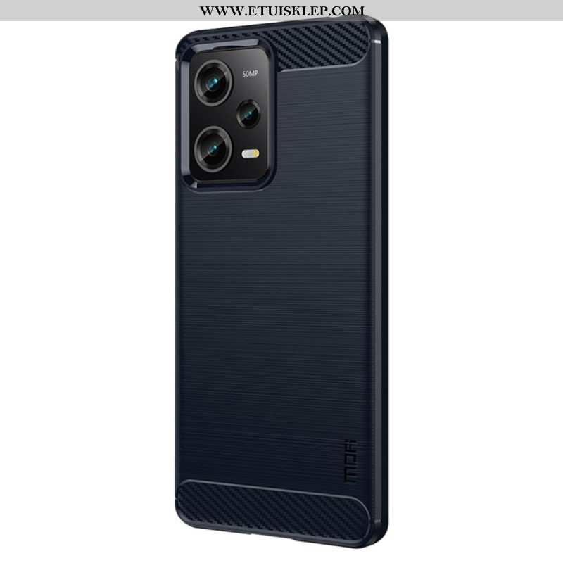 Futerały do Xiaomi Redmi Note 12 Pro Szczotkowane Włókno Węglowe Mofi